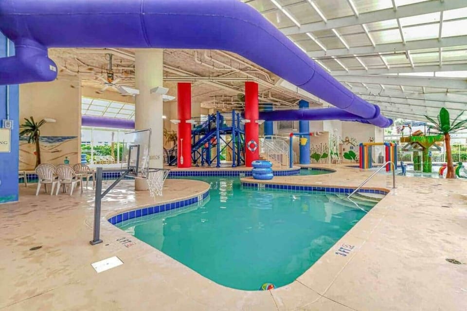 Indoor waterpark!