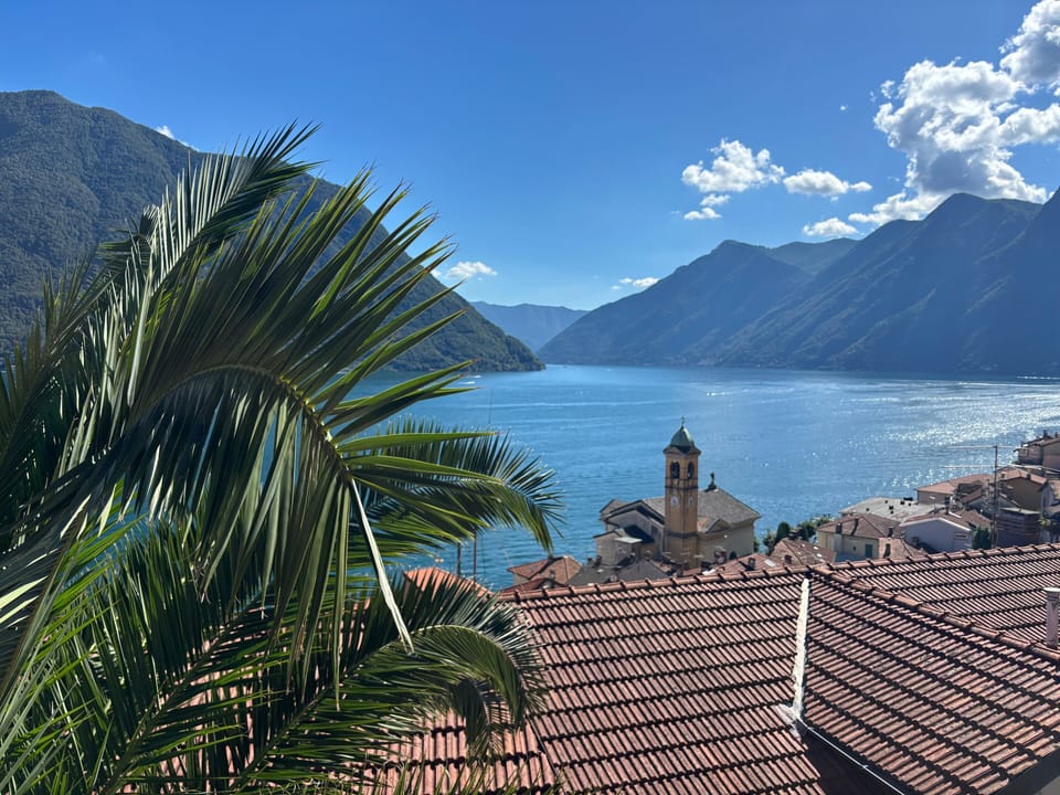 The majestic lake view as viewed from your private balcony