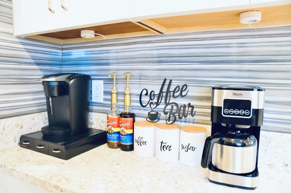 Start your day with coffee or tea