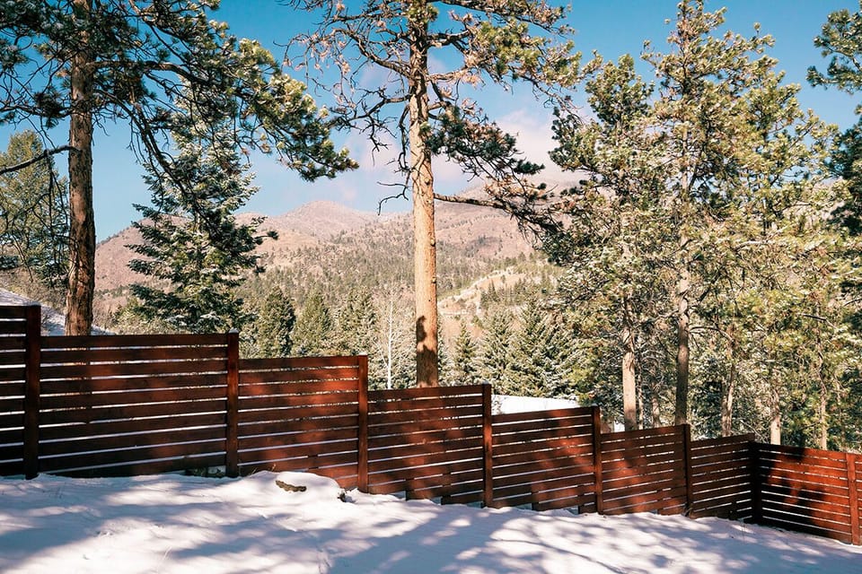 This is your view from your bedroom window.