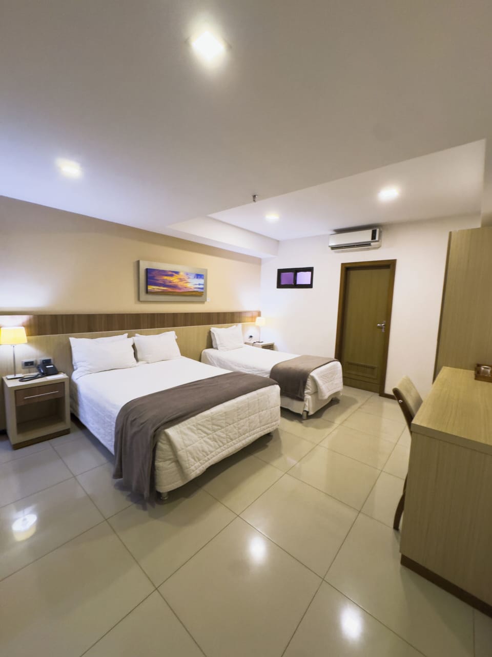 Comfort Triple Room | Premium bedding, down comforters, in-room safe, desk