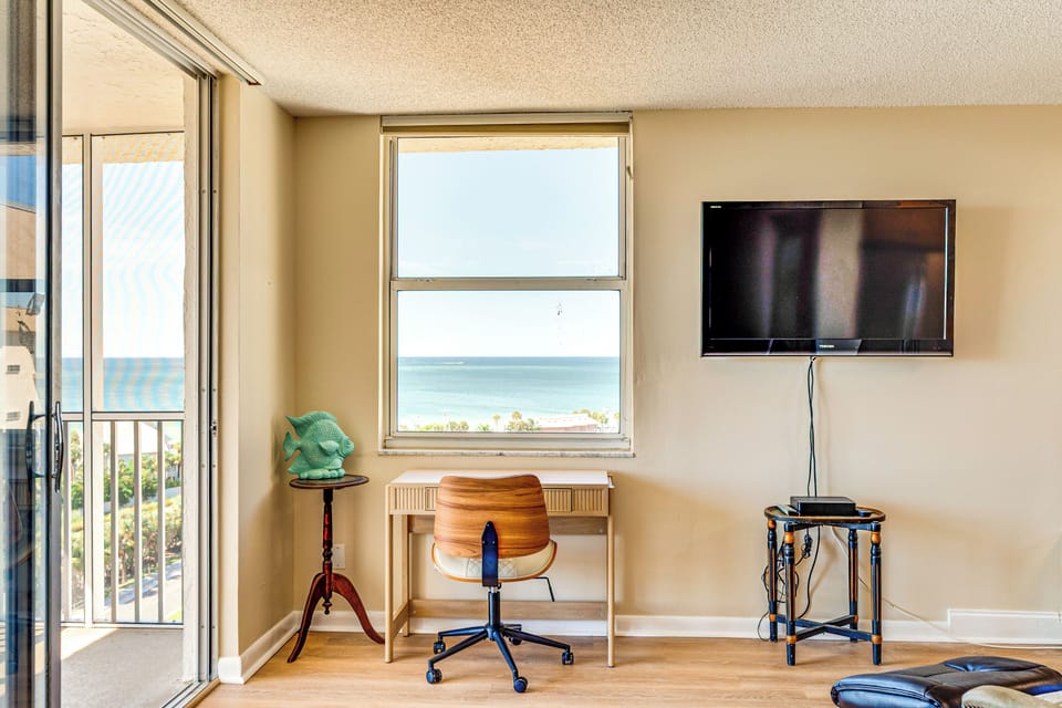 Property Interior | Single-Story Studio | Free WiFi | Central A/C & Heating
