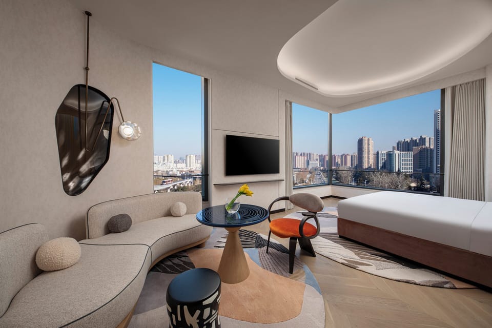 Premium Room, Multiple Beds | Premium bedding, memory foam beds, minibar (free items), blackout drapes