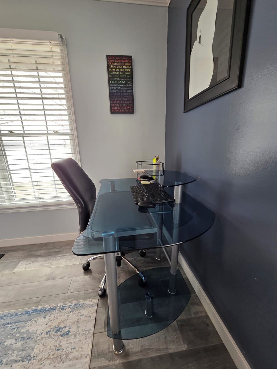Master bedroom desk