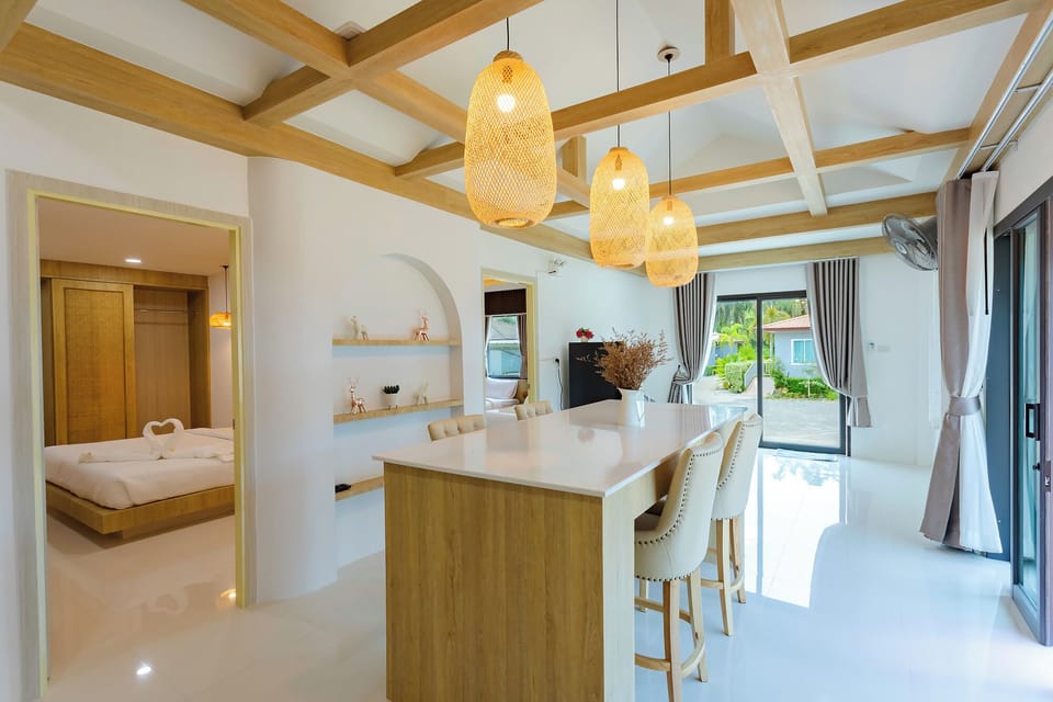 Premium Villa, Private Pool | Living area | 42-inch LED TV with cable channels