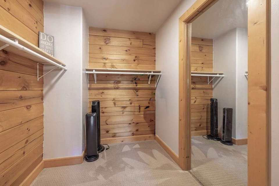 Master walk-in closet