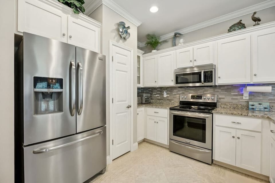 Stainless steel appliances