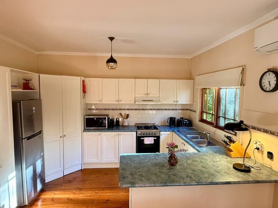 Fully equipped kitchen to cook your meals.
