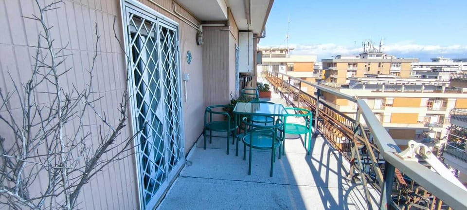 Deluxe Apartment, City View | Terrace/patio