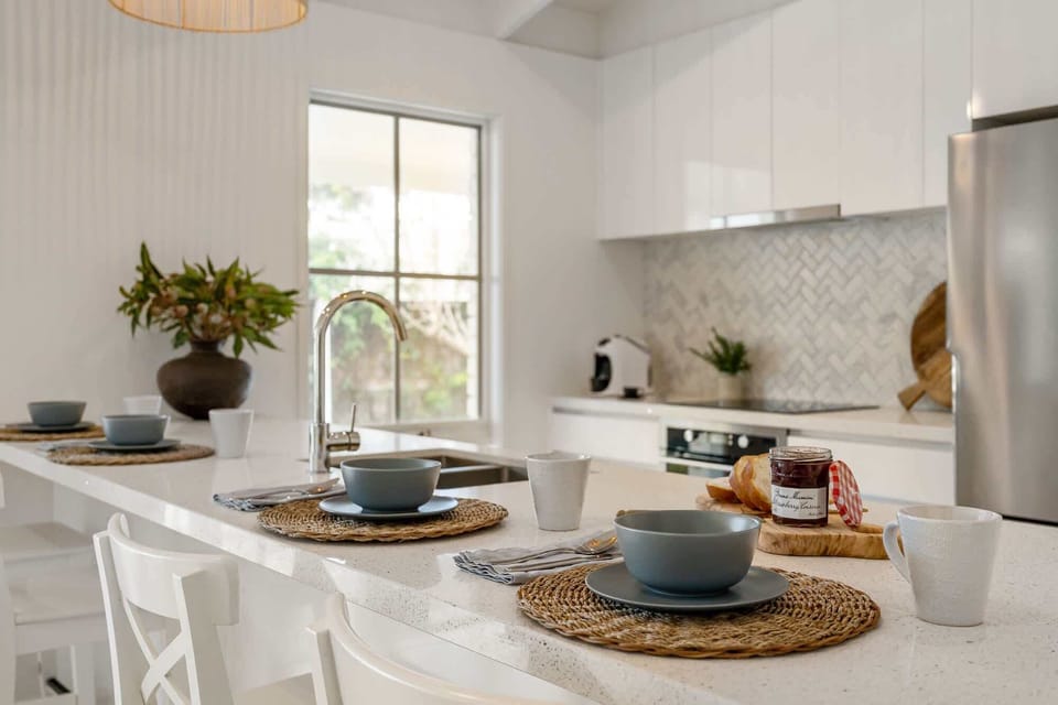 Open Plan Kitchen with Breakfast Bar
