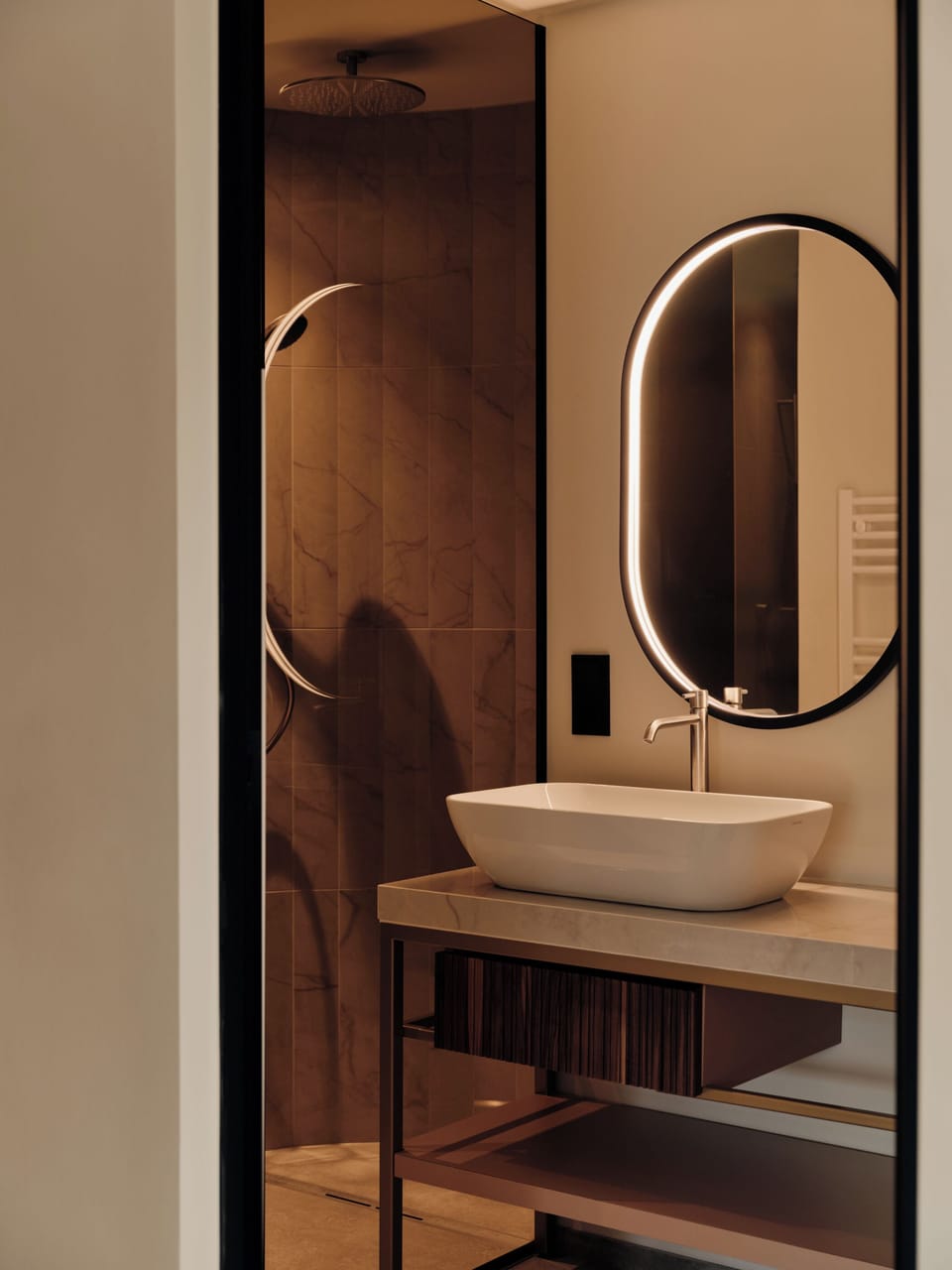 Deluxe Double Room | Bathroom | Separate tub and shower, hair dryer, towels, soap