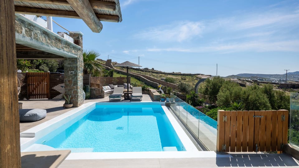 Private pool - Veranda