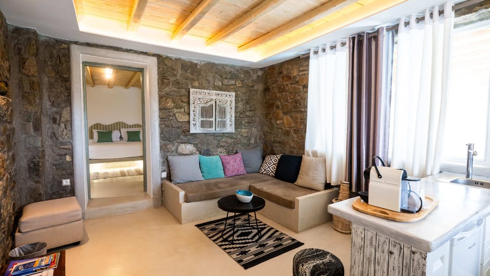 Living room - Kitchen