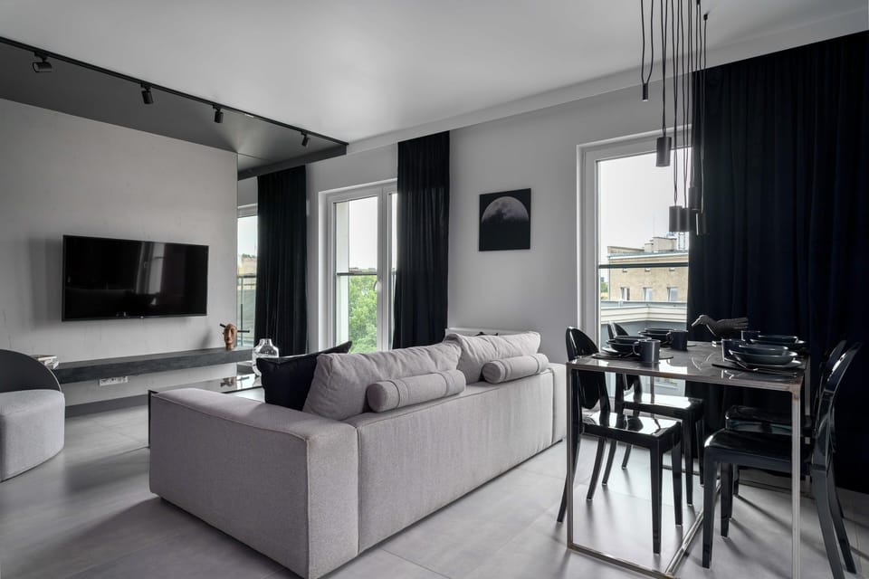 Apartment, Balcony | Living room | Flat-screen TV