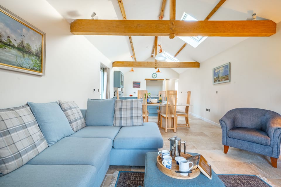 Ground floor: Open plan living area
