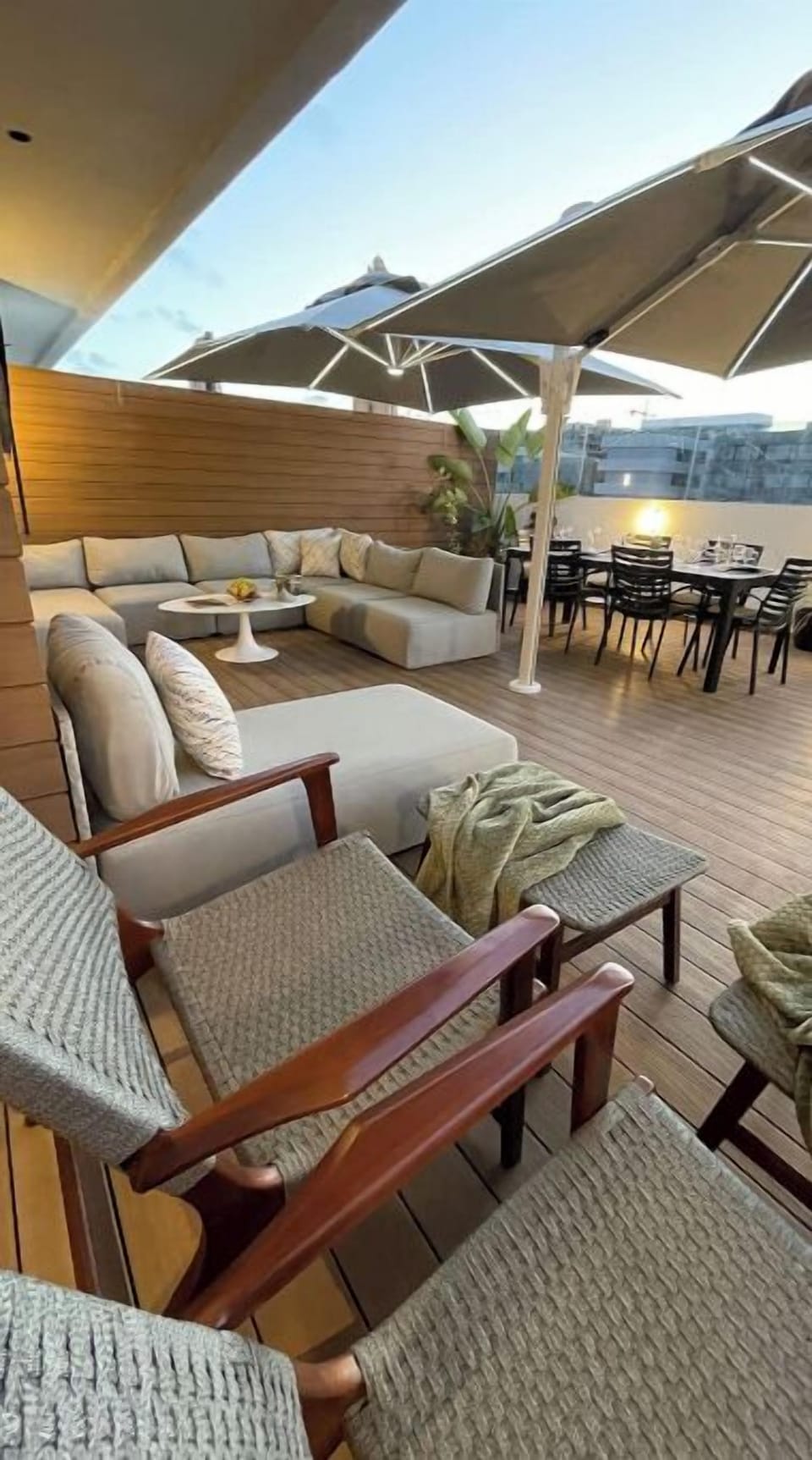 Outdoor dining