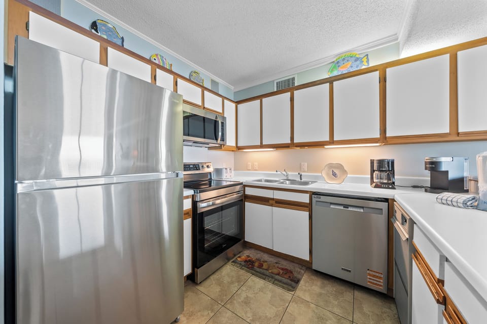 Stainless steel appliances