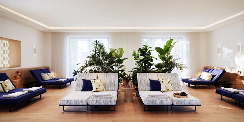 Sauna, steam room, body treatments, hot stone massages, sports massages