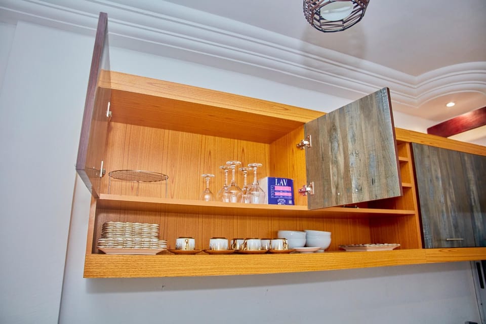 Deluxe Penthouse, Balcony, City View | Private kitchen