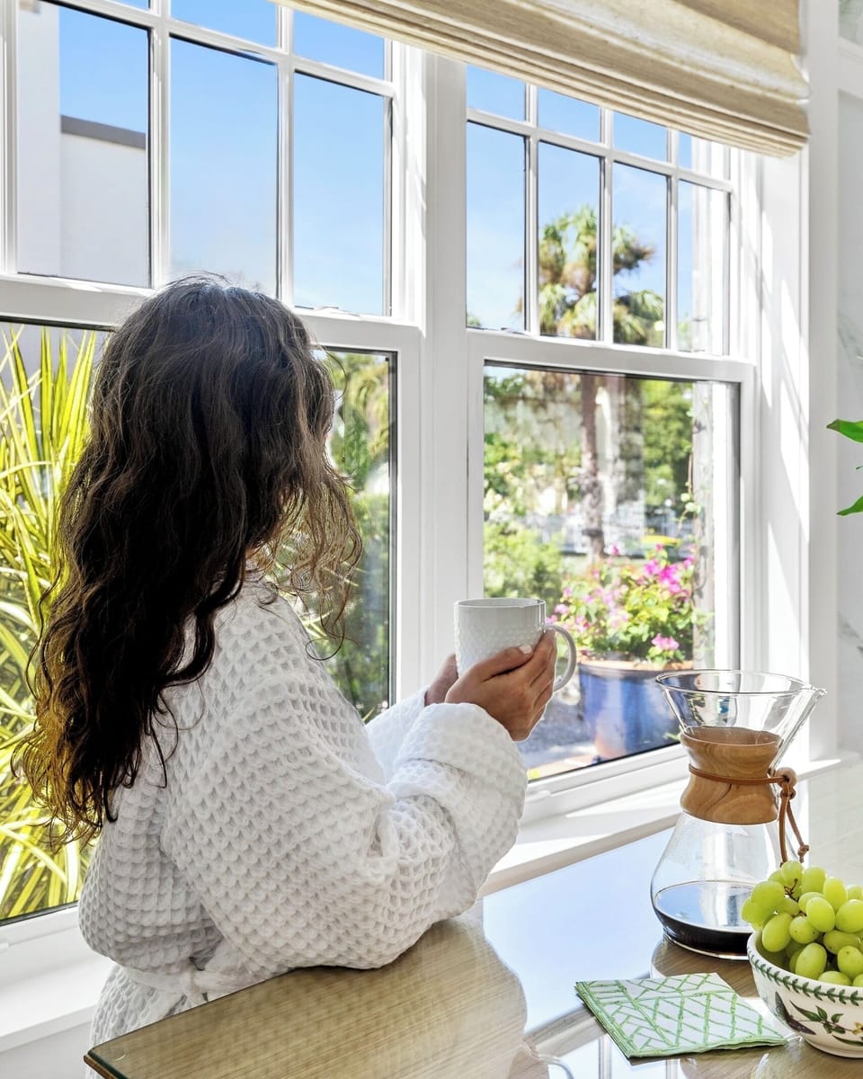 Light filled dining spaces, designed for slow mornings and effortless gatherings