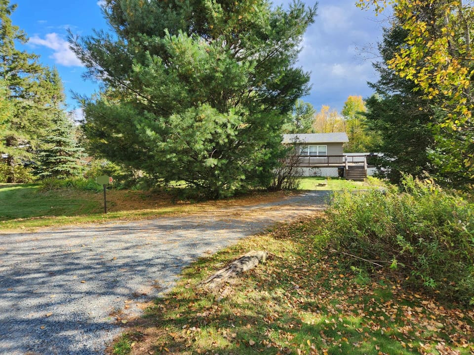 Property view from road