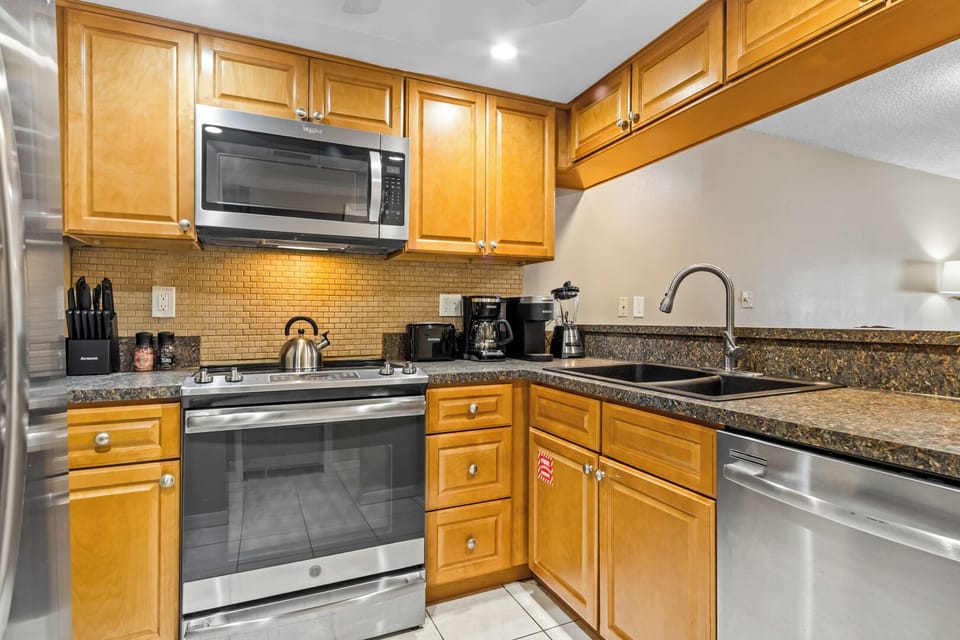 Fully equipped kitchen with everything you need!