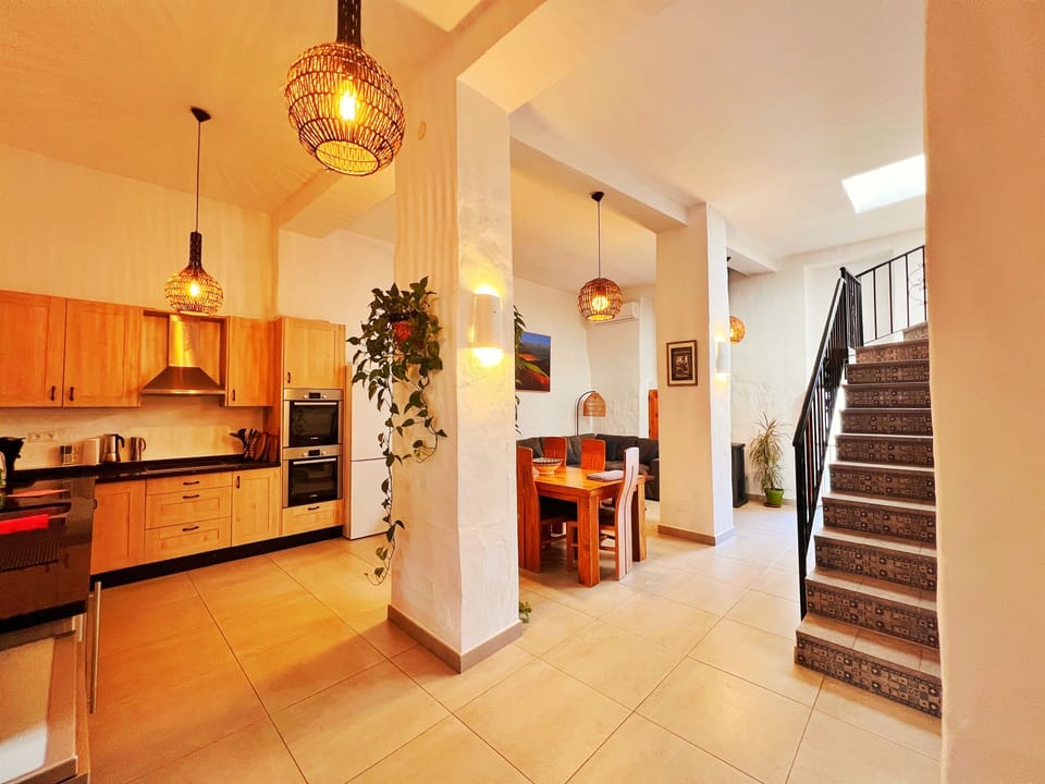 Open plan living area