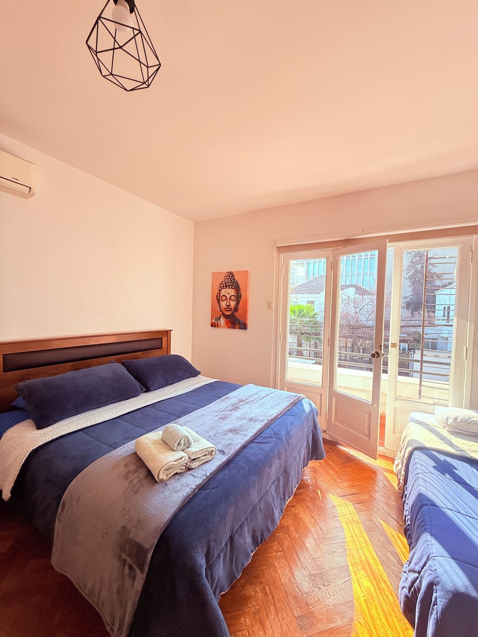 Comfort Quadruple Room, Balcony, Courtyard View | Iron/ironing board, free WiFi
