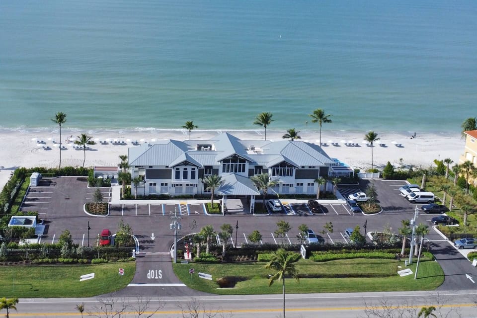 Bonita Bay's private beach on Bonita Beach