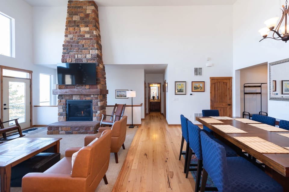 dining and living room