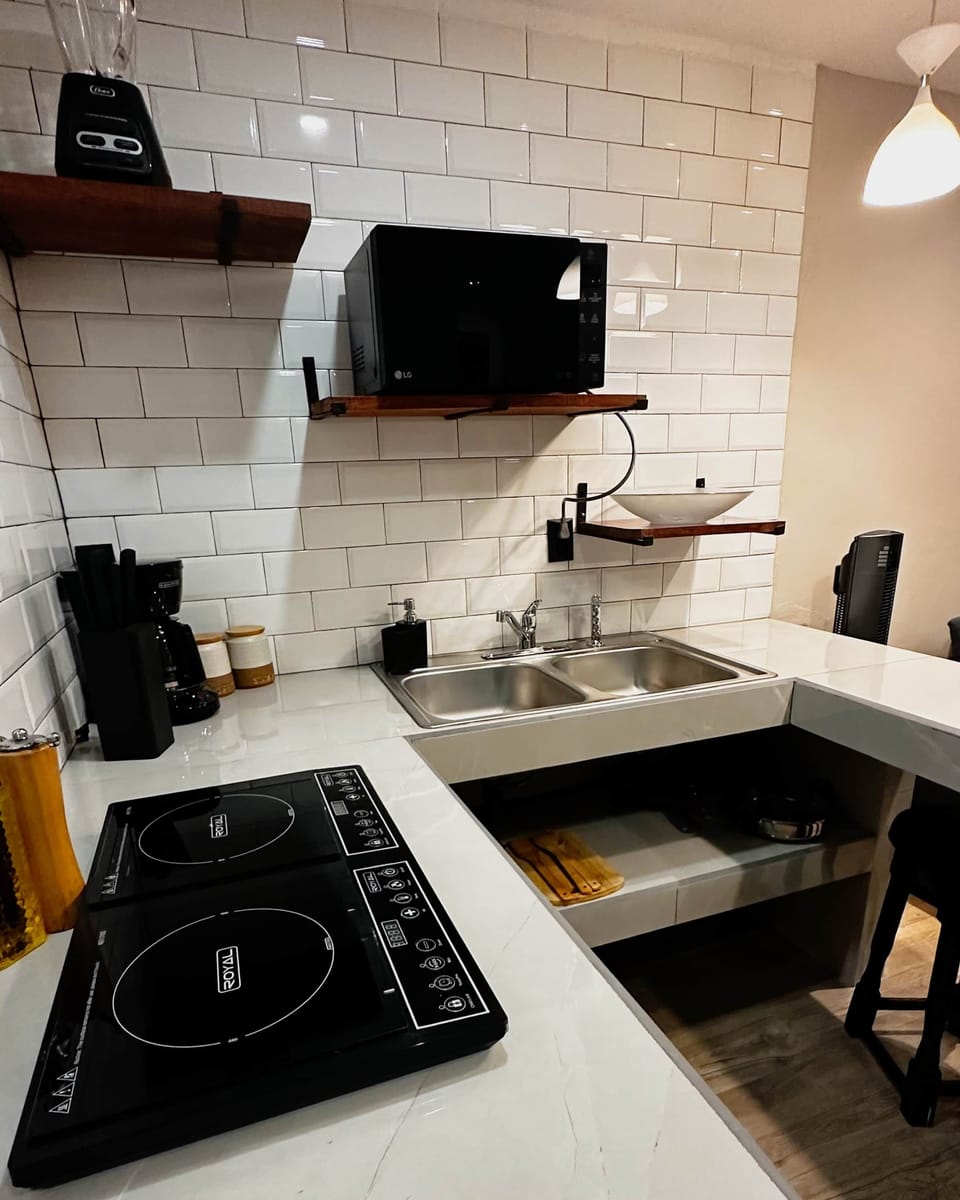 Equipped kitchen