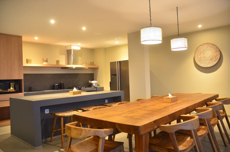 Luxury Villa, Hill View | Private kitchen | Shared fridge, microwave
