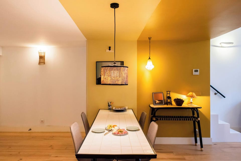 Dedicated dining space ideal for breakfast, dinner, or working remotely