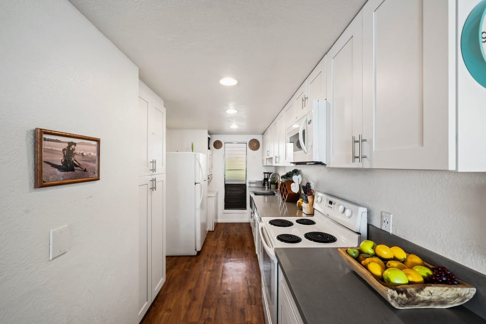 Modern Kitchen with Ample Storage and Sleek Counters