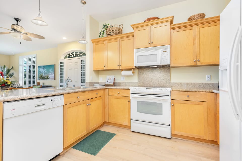 Make yourself at home in the kitchen