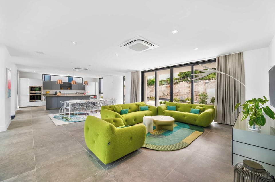 Livingroom-Styled with designer pieces from the Roche Bobois collection