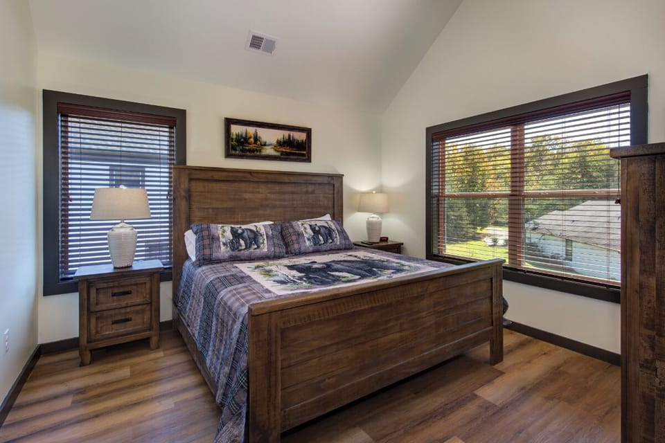 One of Blue Bella's comfy bedrooms