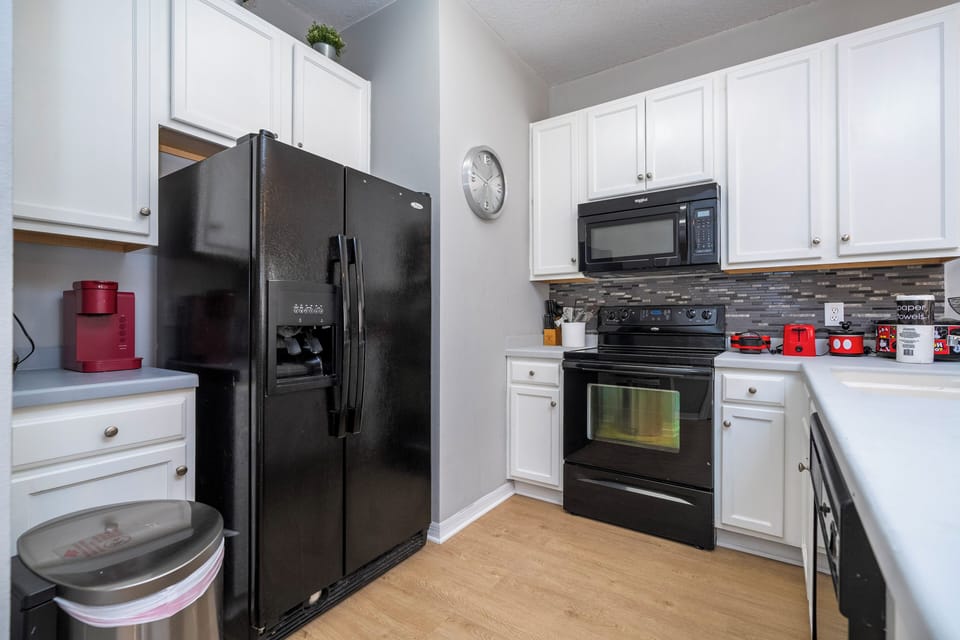 Fully equipped kitchen for longer stays