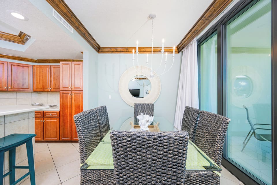 Savor a family meal or enjoy a fun game night with the coastal vibe and create lasting memories with loved ones