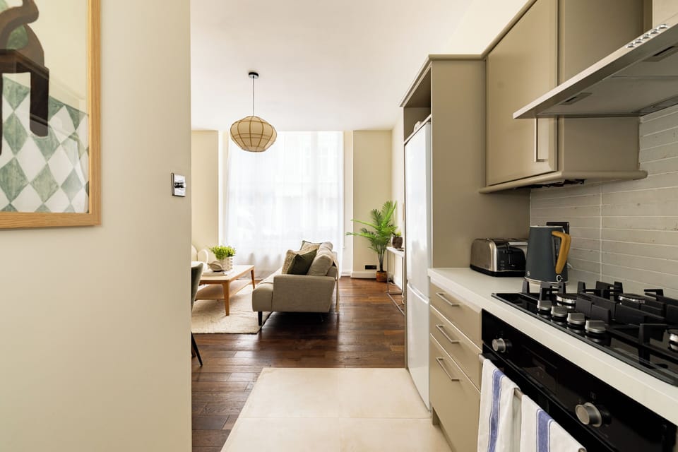 Apartment, Balcony | Private kitchen