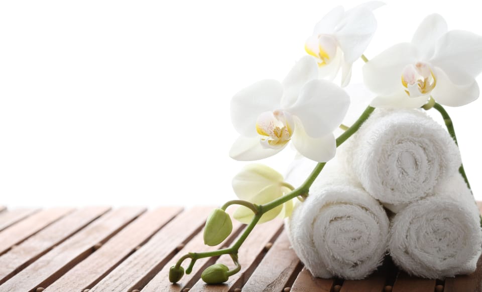 Steam room, body treatments, aromatherapy, hot stone massages