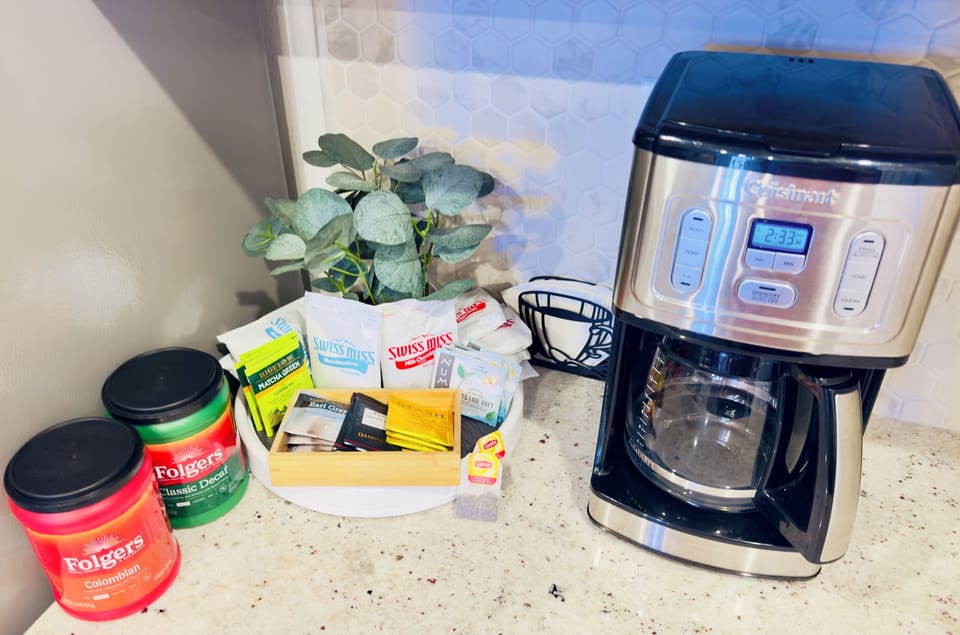 Coffee and Tea Station (Fully Stocked)