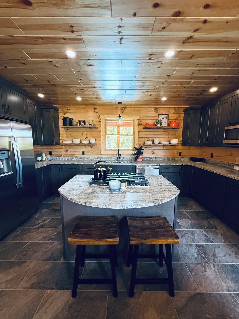 Fully stocked kitchen w/ everything you need for your stay (food not provided)