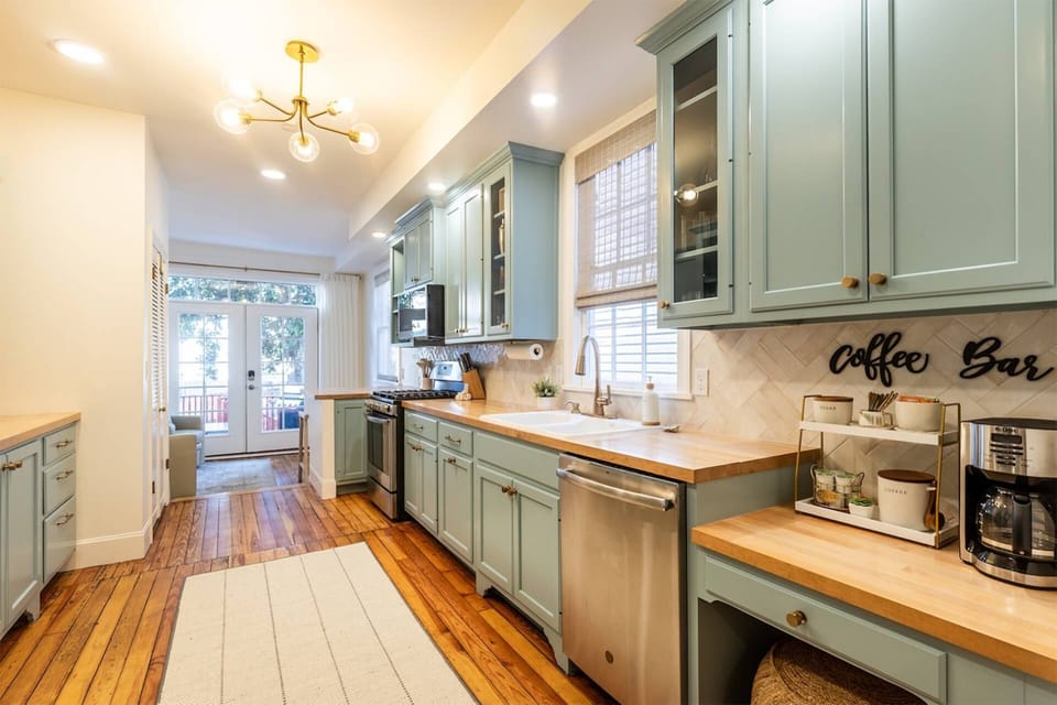 Fully renovated kitchen with modern finishes and everything you need for cooking at home, entertaining, and everyday living.