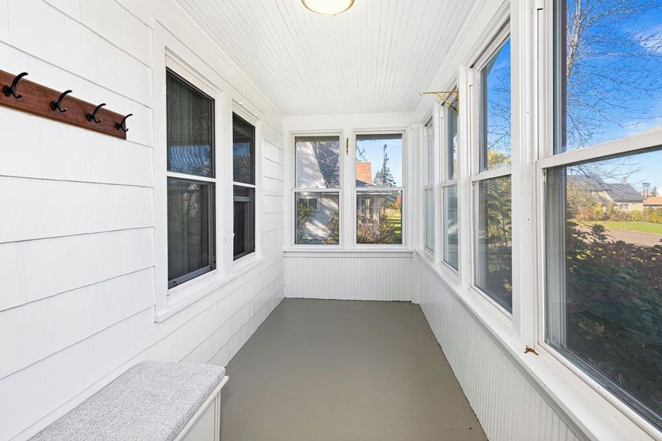 Welcoming front entrance