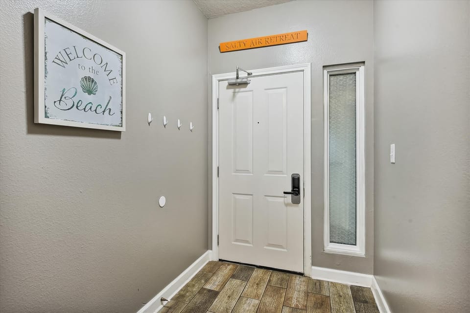 Entryway into the unit