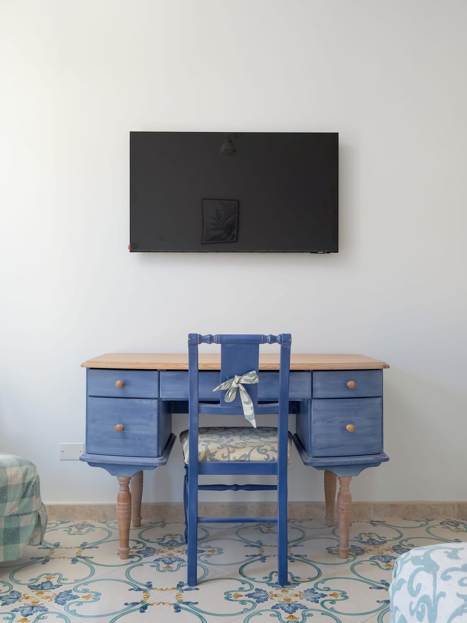 Panoramic Apartment, Balcony, Sea View | Down comforters, desk, laptop workspace, iron/ironing board