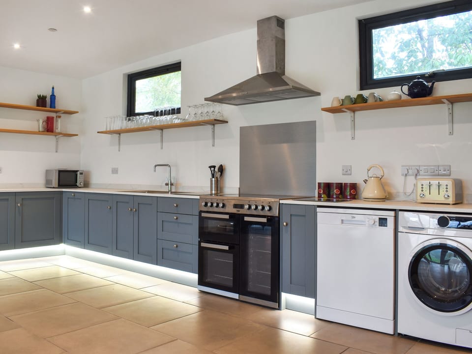 Kitchen | Acre Luxury Lodges-Cedar Lodge, Walton Presteigne