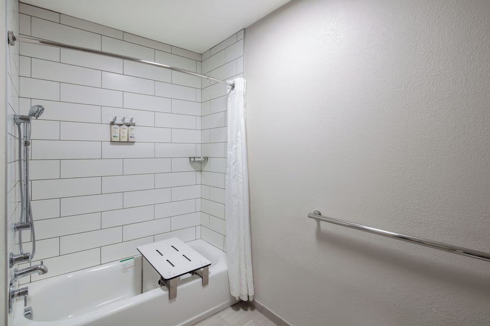 Free toiletries, hair dryer, towels, soap