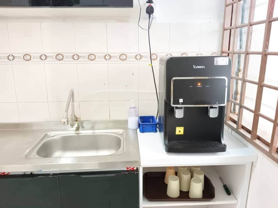 Standard Villa | Private kitchen | Fridge, microwave